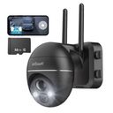 BATERIE ZEWNĘTRZNA KAMERA OBROTOWA IP 2K WiFi ZOOM