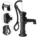 НАСОС ДЕКОРАТИВНЫЙ ЧУГУННЫЙ РУЧНОЙ НАСОС ABYSSINCE BLACK GARDEN DELUX - ВЫСОКОЕ КАЧЕСТВО!