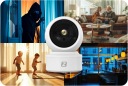 Поворотная Wi-Fi-камера SMART WIFI 1080P 2 Мп FULL HD с функцией обнаружения детей CAMHIPRO