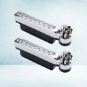 1 ПАРА UNIWERSALNYCH СВІТЛА ДЕННОГО LED (СВІТЛОДІОД) NA WIEWOTR DO АВТОМОБІЛЯ Z КЛЕЄМ  фото 10