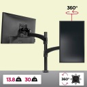 Настольное крепление для монитора Duronic DM451X2 13 кг