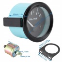 52MM ІНДИКАТОР ТИСКУ МАСТИЛА АВТО СТОП АЛЮМІНІЙ УНІВЕРСАЛЬНИЙ 12V  (18271483983) фото min 6