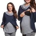 Толстовка для беременных и кормящих мам BIEDRONKA XXL