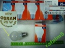 Традиционная лампа OSRAM 25W 25W E27, БЕЛАЯ МАТОВАЯ