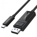 Двунаправленный адаптер Unitek V1146A USB-C — DP 1.4 4K