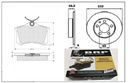 DISCOS ZAPATAS AUDI A3 VW GOLF 4 POLO SKODA FABIA OCTAVIA 1 LEON TOLEDO PARTE TRASERA 