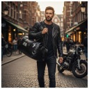 СУМКА МОТОЦИКЛЕТНА NA СИДІННЯ ВОДОВІДШТОВХУЮЧА ROLLBAG 46L  фото 6