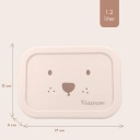 Ланчбокс силіконовий контейнер KIDZROOM Beary Excited