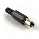 Wtyk DC do lutowania | 5,5 x 2,5 | do zasilacza