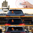 Светодиодный индикатор Prime для заднего стекла автомобиля, индикатор жестов, средний палец