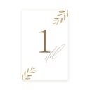 Номера столов в стиле бохо