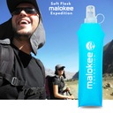 Soft flask mäkká fľaša pružná fľaša na vodu 500 ml skladacia Model Softflask