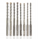 СВЕРЛА ПО БЕТОНУ СВЕРЛА SDS PLUS НАБОР СВЕРЛ 8 ШТ.