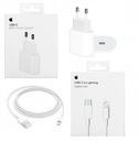 ОРИГИНАЛЬНОЕ ЗАРЯДНОЕ УСТРОЙСТВО Apple для iPhone Fast USB-C 20 Вт + КАБЕЛЬ 1 М Белый