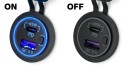 ГНІЗДО АВТОМОБІЛЬНИЙ ЗАРЯДНИЙ ПРИСТРІЙ USB QC 3.0 PD 65W DO LAPTOPA 12V 24V  фото 10