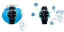 Умные часы CALMEAN Hoop 4G GPS-часы зеленые электронная книга