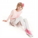 КОЛГОТКИ KNITTEX ДЛЯ ДЕВОЧЕК БЕЛЫЕ ГЛАДКИЕ МИКРОФИБРЫ 60 ДЕН 140-146