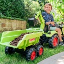 FALK Трактор для педалей Claas Axos 330 з Екскаватором та причепом 3-7 років