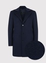 PAKO LORENTE 48 темно-синее мужское пальто