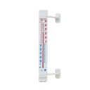 Наружный оконный термометр, прикрепленный двусторонним скотчем от -50 до +50.
