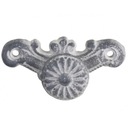 ВИНТАЖНАЯ ШИКАРНАЯ СЕРАЯ МЕБЕЛЬНАЯ РУЧКА