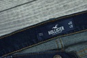 HOLLISTER Epic Flex Slim Straight Spodnie Jeansy Męskie W33 L32 Fason zwężane