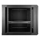 Подвесной шкаф LAN RACK 19'' 9U 450мм черный GTS