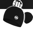 КОМПРЕССИОННАЯ ШАПКА PITBULL SMALL LOGO 2 ЧЕРНАЯ С БЕЛЫМ ЛОГОТИПОМ УНИВЕРСАЛЬНАЯ