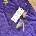 47 BRAND NFL MINNESOTA VIKINGS DÁMSKA MIKINA LOGO veľ. M - NOVÁ -VISAČKY Značka 47 Brand