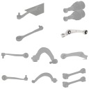 RIDEX 772S1100 KIT BRAS DE SUSPENSION SUSPENSION ROUESphoto 10