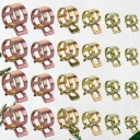 КОМПЛЕКТ WYTRZYMALYCH ZELAZNYCH ЗАТИСКІВ SPREZYNOWYCH DO WEZY DOMOWYCH  фото 7