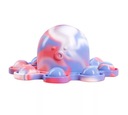 PUSH BUBBLE POP IT ОСЬМИНОГ ЦВЕТНАЯ КУЛОННАЯ ИГРУШКА-АНТИСТРЕСС ДЛЯ ДЕТЕЙ