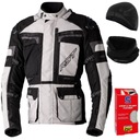 Текстильная куртка RST Adventure X серебристого/черного цвета XL