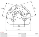 COUVERCLE ALTERNATEUR AS-PL APC0002photo 12