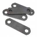 4PCS ПРИЧІП SPRING SHACKLE РЕМІНЬ ТРОСИКИ 3 1/8 ДЮЙМИ CIEZKA СТАЛЬ DO M6  (18036764422) фото min 4