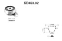 DISTRIBUTION JEU AVEC COURROIE KD453.02 SNRphoto 12
