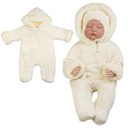 КОСТЮМ-СВИТЕР, утепленный мехом, ЖЕМЧУГ 74