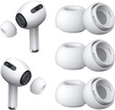 Oryginalne GUMKI NAKŁADKI DOUSZNE do APPLE AIRPODS PRO 1 generacji ZESTAW