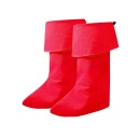 NAKŁADKI NA BUTY MATERIAŁOWE CZERWONE 2szt