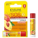 EVELINE SOS Lip Balm 100% органическое аргановое масло Питательный и регенерирующий бальзам для губ