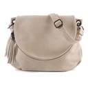 Gallantry Paris БЕЖЕВАЯ СУМКА С КЛАПАНОМ БОХО