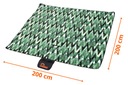 MAJESTIC SPORT водонепроницаемое одеяло для пляжного пикника с утеплителем 200х200