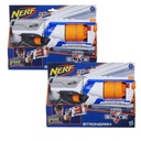 2 x NERF- WYRZUTNIA STRONGARM N-STRIKE+ 6 POCISKÓW PISTOLET 8+lat