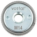 САМОЗАЖИМНАЯ ГАЙКА ДЛЯ УГЛОВОЙ ШЛИФМАШИНЫ M14