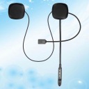 1 SZT. ПРОЧНЫЙ ШЛЕМ МОТОЦИКЛЕТНЫЙ SLUCHAWKI BT Z MIKROFONEM ЧЕРНЫЙ  фото 6