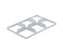Вставка для контейнеров с дном на 6 отверстий Basicline