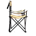 Fotel Ogrodowy Stalowy Krzesło Tarasowe Balkonowe do 110kg Marka Meteor