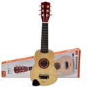 ДЕРЕВЯННАЯ НАТУРАЛЬНАЯ ГИТАРА ДЛЯ ДЕТЕЙ