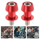 2 PIECES LIGHT RED LEVER SZPULA BOLTS DO ACCESSORIES MOTORCYCLE  photo 11