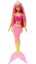 Mattel Barbie Dreamtopia: Ružová bábika Morská víla s bielou korunkou Hrdina Barbie